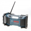 radio Bosch 18V accu en op 230 Volt