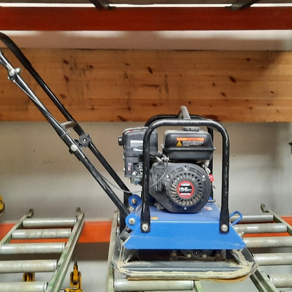 trilplaat met rubber mat